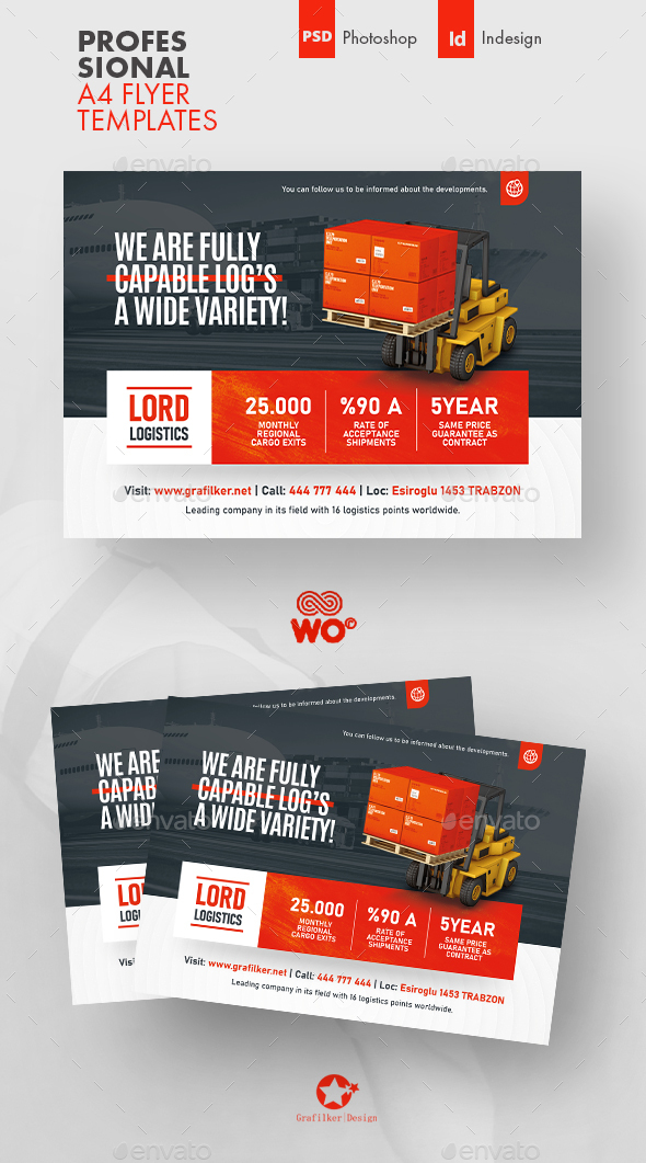 Logistics Graphics Designs Templates From Graphicriver