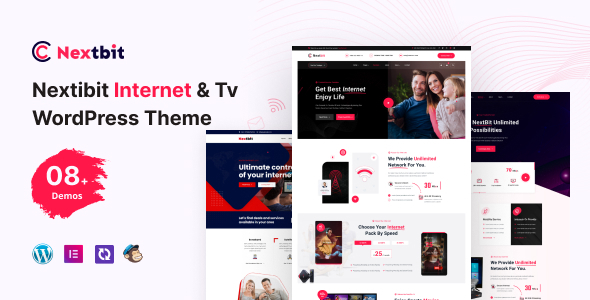 Nextbit TV Internet Provider WordPress Theme ThemeXriver