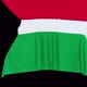The piece of cloth falls with the flag of the State of Kuwait to cover the product - VideoHive Item for Sale