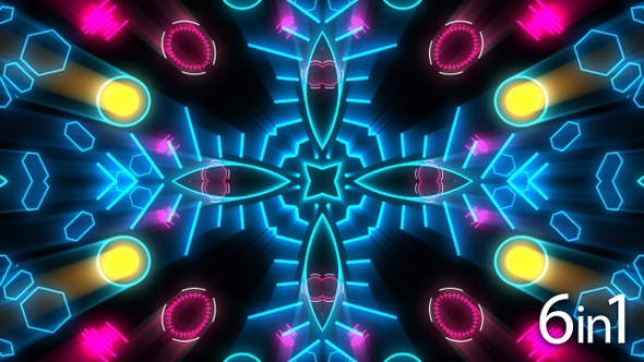 Stage Neon Lights Backgrounds