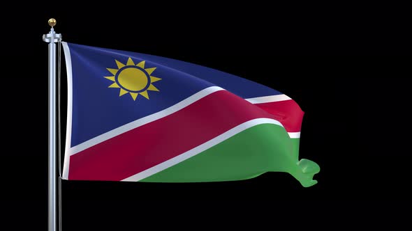 Namibia Waving Flag