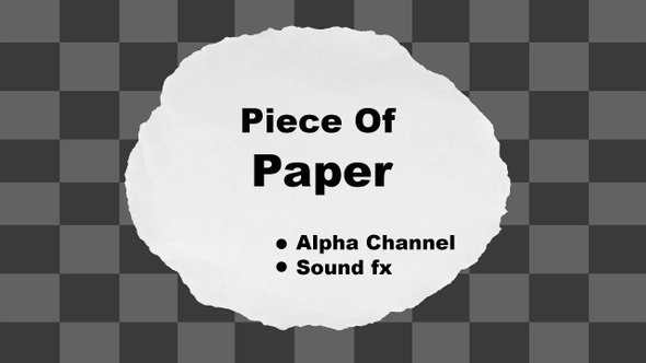 Piece Of Paper alt