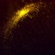 Yellow Particles Falling - VideoHive Item for Sale