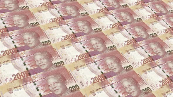 South Africa Money / 200 South African Rand 4K