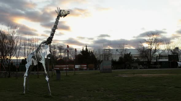 This is a Time Lapse Video of an art installation at Socrates Sculpture Park in New York City.  This
