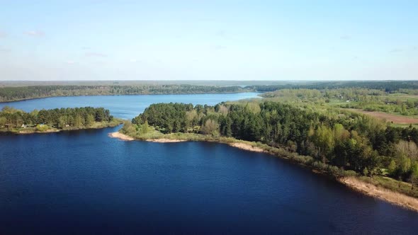 Beautiful Landscape Of Lake Mezha 08