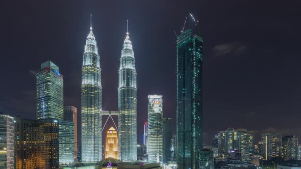 Time Lapse of the Kuala Lumpur Skyline
