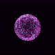 Abstract Technology Purple Sphere Background Made of Animated Lines and Dots Particles - VideoHive Item for Sale