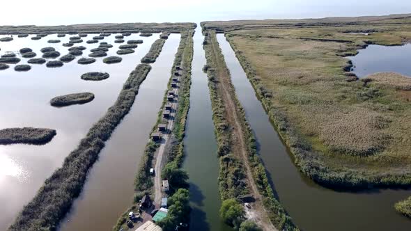 Danube Delta Aerial