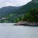 Parallax Camera Movement Sailing Past the Island Fjords - VideoHive Item for Sale