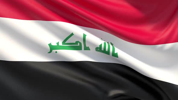 The Flag of Iraq