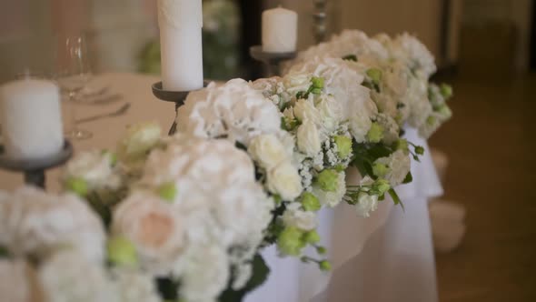 Luxury Decorated Table for Dinner