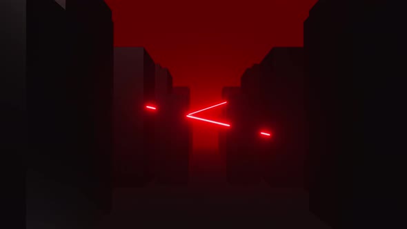 4k Red Laser Corridor alt