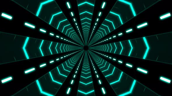 Hypnotic Lines Tunnel