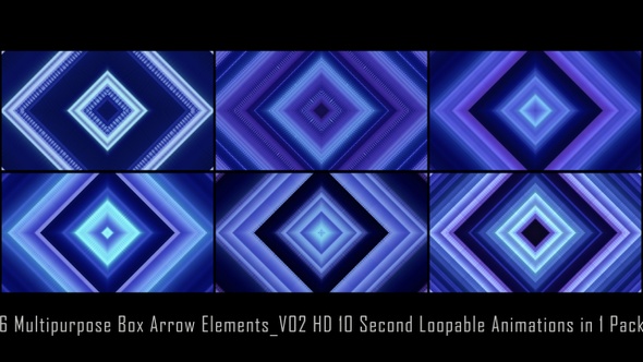 Multipurpose Box Arrow Elements  V02 alt