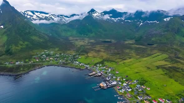 Mefjordvar, Island Senja. Beautiful Nature Norway Natural Landscape Mefjord