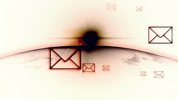 Globe with interface screen 4k alt