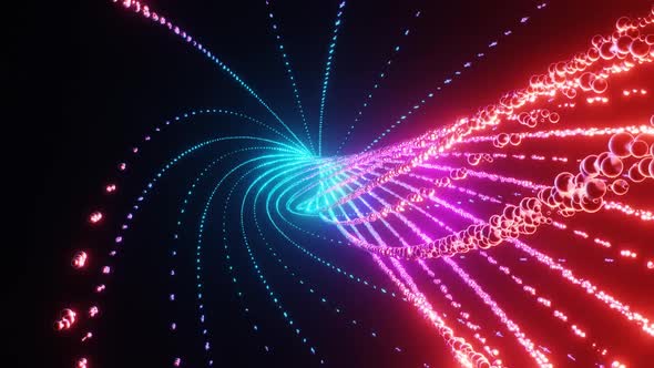 HD Cyberspace abstraction. Futuristic Technology Digital Abstraction alt