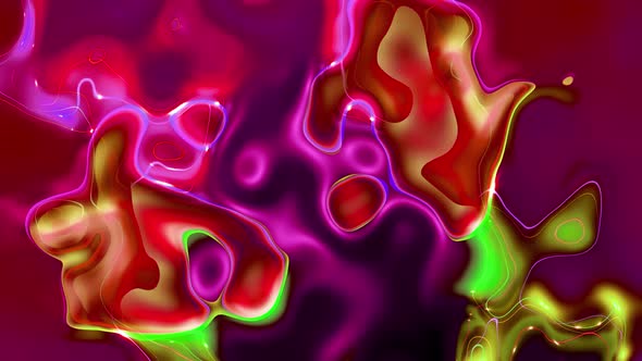 Smoky liquid motion colorful wavy background. Vd 824