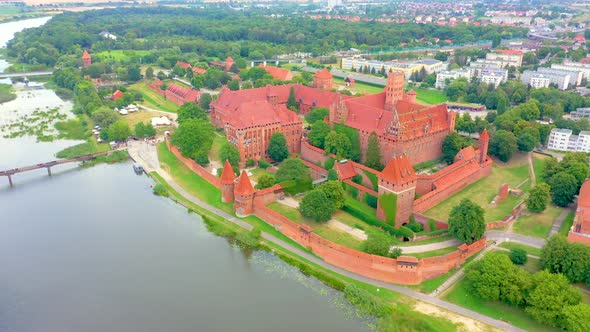 Castle of the Teutonic Order in Malbork is a 13th-century castle located near the town of Malbork, P