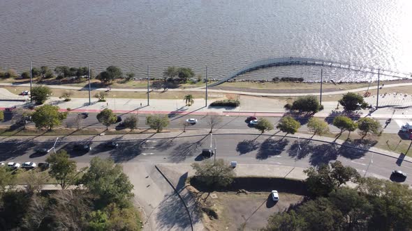 Porto Alegre Rio Grande do Sul Brazil. Downtown of coast city.