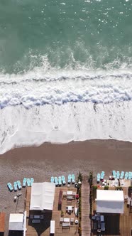 Beach at the Seaside Resort Town