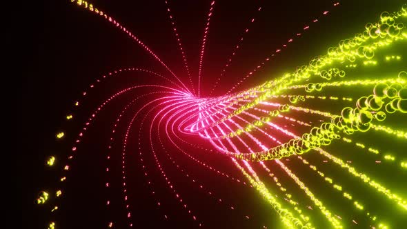 4K Cyberspace abstraction. Futuristic Technology Digital Abstraction alt