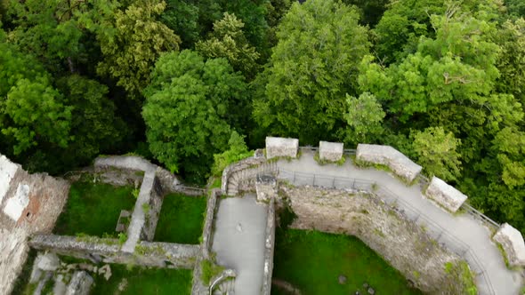 Drone Video of an Castle in Austria