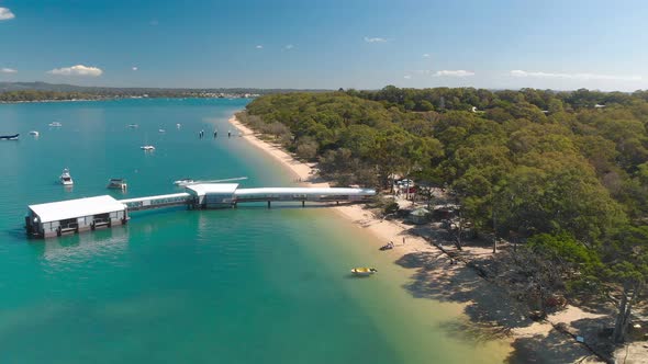 Coochiemudlo Island beach, Brisbane, Queensland, Australia