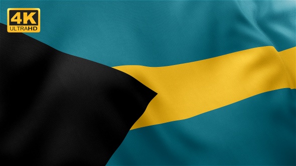 Bahamas Flag - 4K