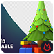 Christmas Tree With Gift Boxs Loop - VideoHive Item for Sale