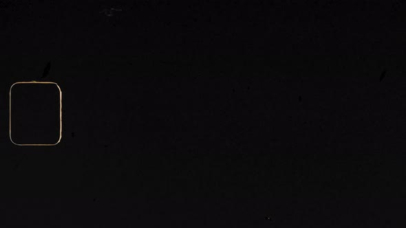 Reel Clutter Old film tape with grain noise and symbols alt