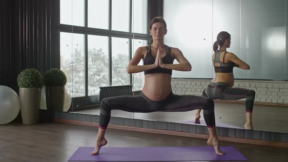 Pregnant Yogini