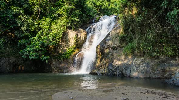 Hyperlapse Sg Dua Waterfall 4K