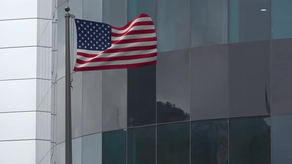 USA Flag Background 4K