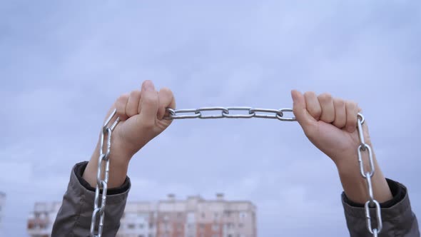 The Concept of Freedom From Shackles
