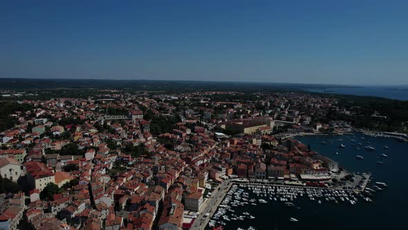 Old City with a Large Port