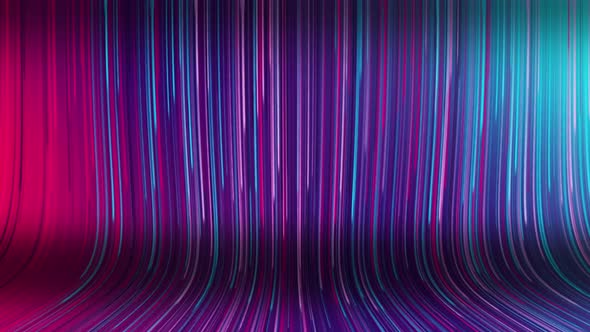 Colorful Motion Lines Fast Flow of Energy or Data Background Loop