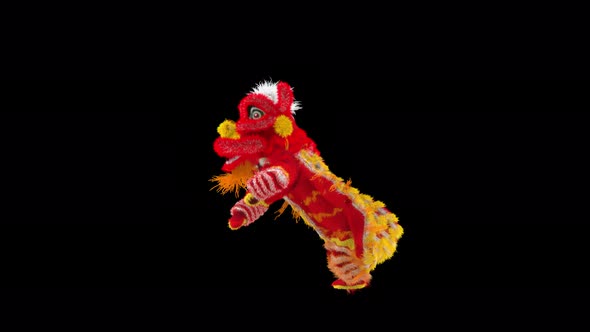 44 Chinese New Year Lion Dancing 4K