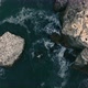 Aerial view of a rocky seashore - VideoHive Item for Sale