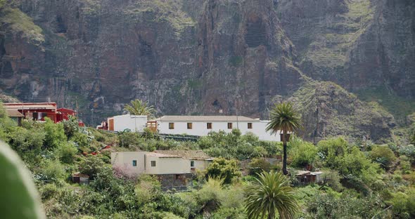 Masca Gorge and Village on the Island of Tenerife Canary Islands Spain