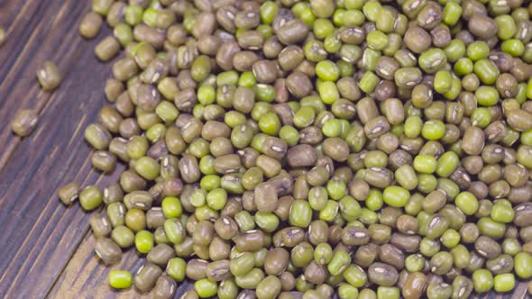 Mung Beans Background Rotate