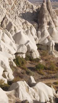 Cappadocia Landscape Aerial View