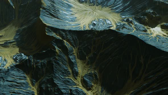 View of the Alien Planet Landscape alt