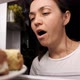 Dieting woman resisting temptation to eat dessert - VideoHive Item for Sale