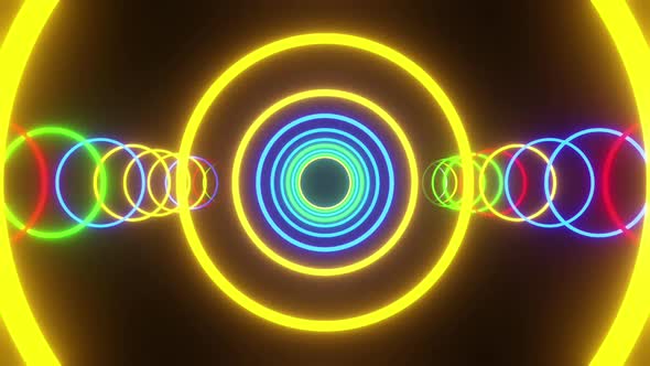 Colorful Circle Light Hd 