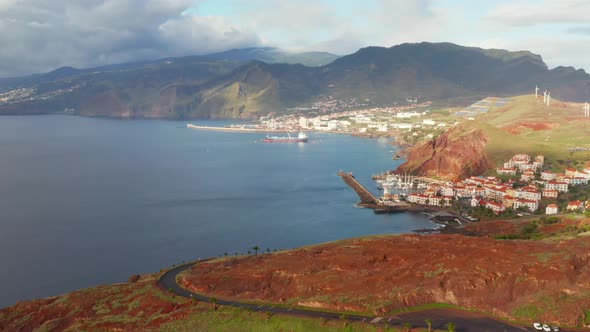 Madeira Island. Cliff View