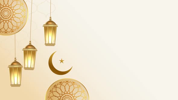 Ramadan Golden Background