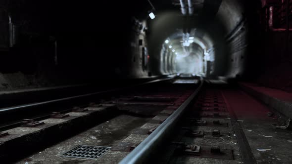 Deep Metro Tunnel Under Construction