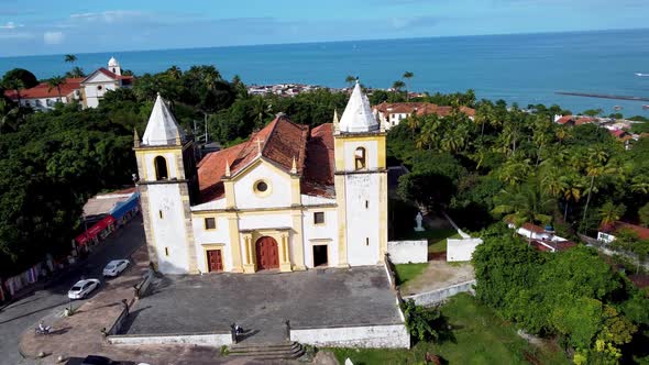 Tourism landmark at Recife Brazil. Capital city of Pernambuco state